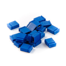 Short Circuit Jumper Blue RM 2.54mm 20 pcs.