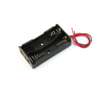 Compartimento per batterie / Portabatterie 2xAA con cavo di collegamento