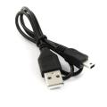 Mini USB Kabel schwarz 0.5m
