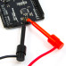 Measurement cable test probes / measuring line with clip for multimeter