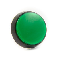 Illuminated Arcade Push Button 60mm - Green