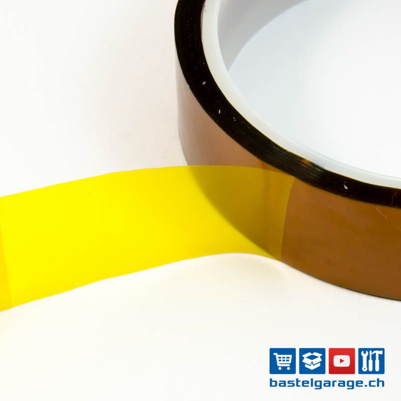 12 x Gelbes flexibles Baustein Tape zum Aufkleben 125x1,6cm