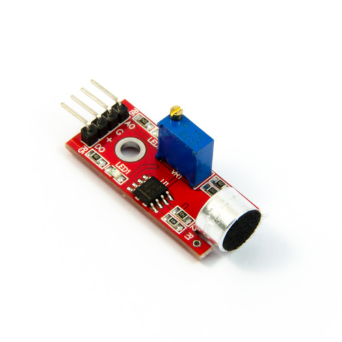 Produktbild von QUARKZMAN 4 Stück Mikrofon-Schallsensor KY-037 – Spracherkennungsmodul, Digital + Analog, 5V, Für Sprachgesteuerte Schalter & Arduino