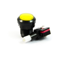 Arcade Push Button Illuminated 33mm - Yellow