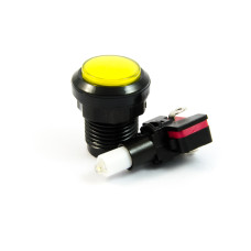 Arcade Taster Button beleuchtet 33mm - Gelb