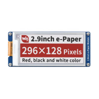 Affichage E-Ink à 3 couleurs de 2,9 pouces 296x128