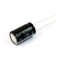 Electrolytic capacitor 1000 µF 25 V