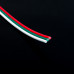 Filamento 3 x 0.75mm² 18AWG Bianco/Verde/Rosso