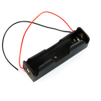 Portabatterie 18650 / porta batteria con cavo di connessione