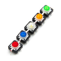 LED Push Button / Button Set 5 Pieces