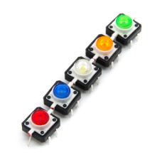 LED Taster / Button Set 5 Stück
