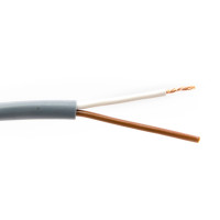 Cable 2x0.75mm² AWG20 GRAY LIYY