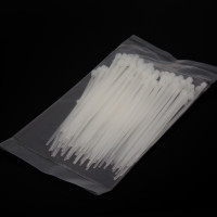 White 3x100mm Nylon Cable Ties 100 Pieces