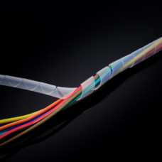 Spirale de protection de câble 4mm Transparent SWB-04
