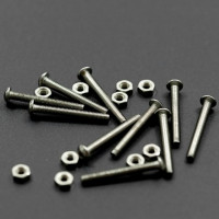 10 pieces M3x25mm pan head screw set stainless Inox