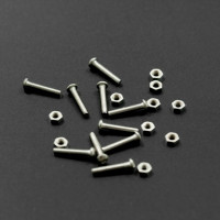 10 pieces M3x16mm pan head screws set stainless Inox