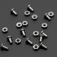 10 pieces M3x6mm pan head screws set stainless Inox