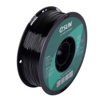 PETG Solid Filament 1.75mm Black 1Kg eSun