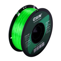 TPU-95A Green Transparent Elastic Filament 1.75mm 1Kg eSun