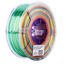 eSilk-PLA Rainbow Filament 1.75mm 1Kg eSun