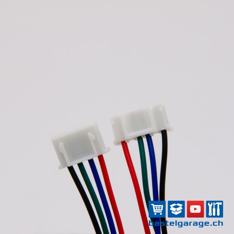 2 Pcs Impresora 3d Cable Ph2.0 Xh2.54 Motor Nema 17 1m | Meses sin interés