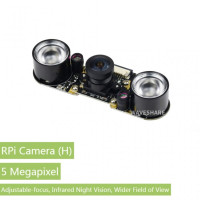 Raspberry Pi Fisheye Kamera (H) mit Infrarot Nachtsicht