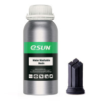 Resin Water Washable Schwarz 0.5Kg UV 405nm eSun