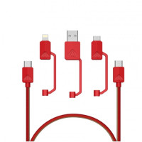 Xtar PDC-3 USB Universal Cable Red 1.2m