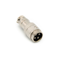 GX16-4P Stecker 16mm Male für Kabelmontage