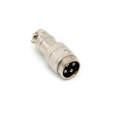 GX16-4P Stecker 16mm Male für Kabelmontage