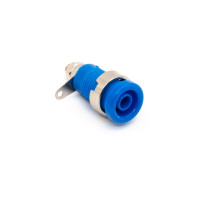 Laboratory Socket Blue 4mm