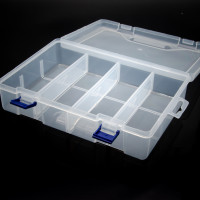 Assortment box 233x161x58mm with 8 compartments