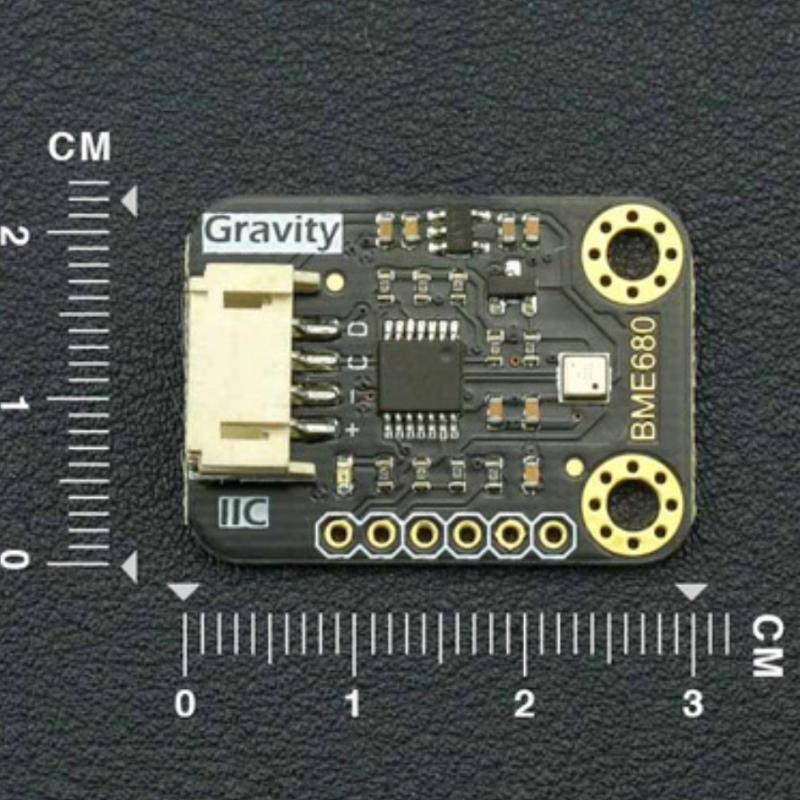 BME680 Umweltsensor – Für Temp., Luftfeuchte, Druck & Gas, I2C/SPI, 3,3/5V, Für Arduino, Pi & ESP32