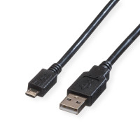Câble Micro USB 2.0 de 0.8m noir
