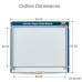 4.2 inch E-Ink Cloud Display with WiFi and Bluetooth