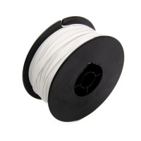 Wire 0.25mm² White LifY Highly Flexible 100m