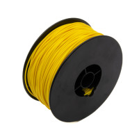 Wire 0.25mm² Yellow LifY Highly Flexible 100m