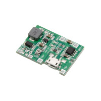 Li-ion Battery Charging Module with DC-DC Step Up Boost Converter