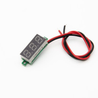 0.28 inch 2.5-30V Digital Red Voltmeter