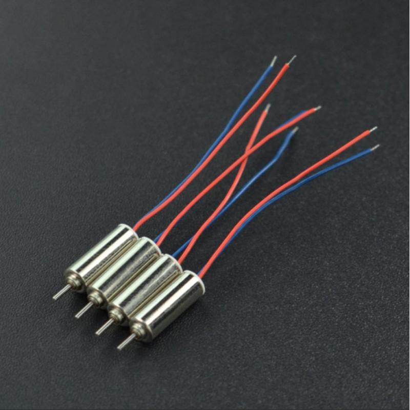 Nw 50pcs Motor Sin Núcleo 4x12mm Dc 3.7v 69000rpm Modelo De | Meses sin