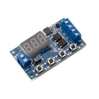 5-30V Dual MOSFET Trigger Time Relay Module