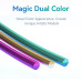 eSilk Magic-PLA Filament bleu-rouge 1.75mm 1Kg eSun