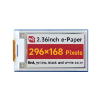 296x168 2.36inch Affichage E-Ink 4 couleurs