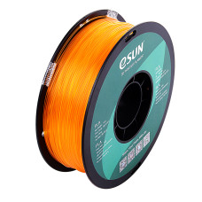 Filament PLA Transparent Orange 1,75mm 1Kg eSun
