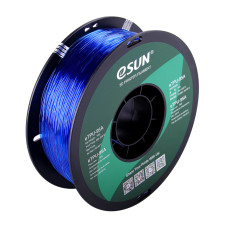 TPU-95A Bleu Transparent filament élastique 1.75mm 1Kg eSun