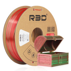 eSilk Magic-PLA Rot-Grün Filament 1.75mm 1Kg R3D 