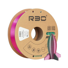 eSilk Magic-PLA Rosso Rosa-Verde Filamento 1.75mm 1Kg R3D