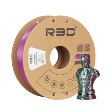 eSilk Magic-PLA Bronze-Purple Filament 1.75mm 1Kg R3D