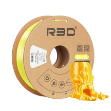 eSilk Magic-PLA Yellow-Orange Filament 1.75mm 1Kg R3D