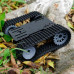 Gladiateur Noir - Châssis à chenilles tout-terrain pour robots chenilles